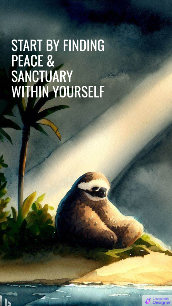 enlightened sloth